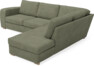 Friday - 2,5-sits soffa med divan höger - Vit