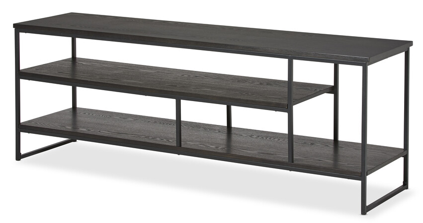 Derby - Tv-bänk, 155x40x55 cm - Svart