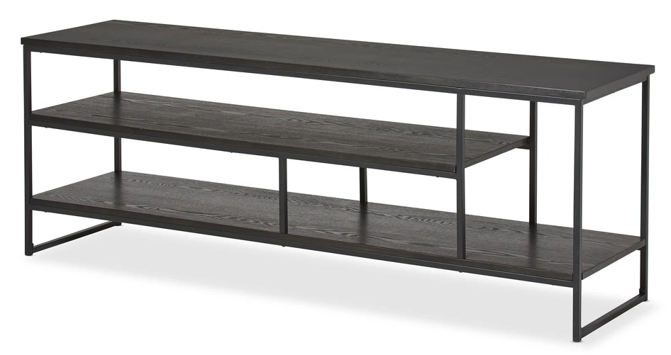 Derby - Tv-bänk, 155x40x55 cm - Svart