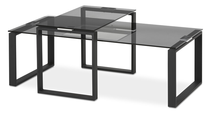 Julio - Satsbord, L 115/69 cm - Grå