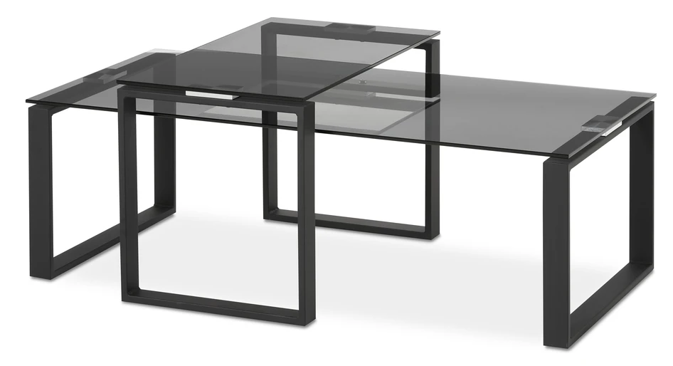 Julio - Satsbord, L 115/69 cm - Grå