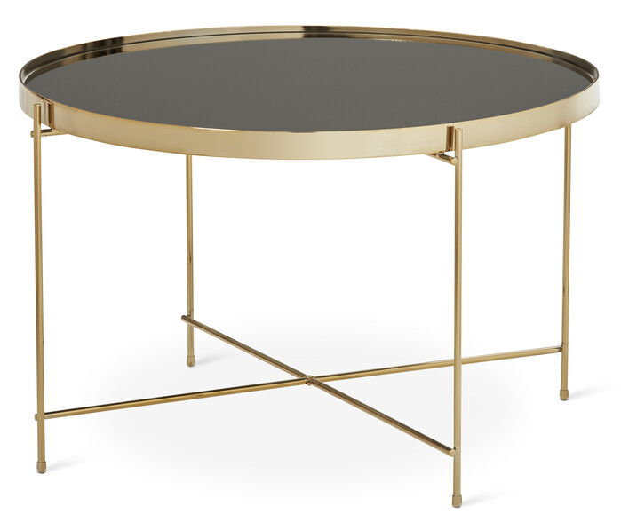 Zero - Soffbord, Ø 65 cm - Gul