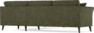 Eden - Hörnsoffa, 2,5+2,5-sits - Grön