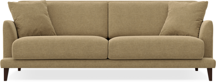 Macy Lux - 3-sits soffa - Brun