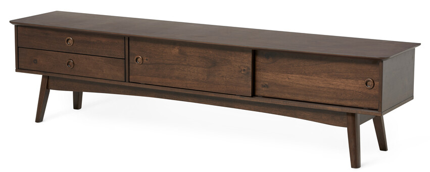 Viola - Tv-bänk, B 180 cm - Brun