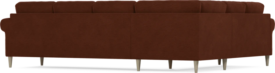 Eden - Hörnsoffa, 2+3-sits - Orange
