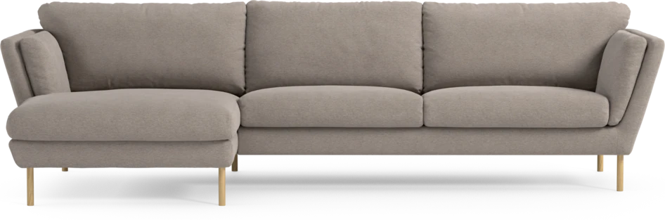 Madison - 3-sits soffa med schäslong vänster - Beige