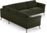 Bridge - Hörnsoffa, 2+3-sits - Grön