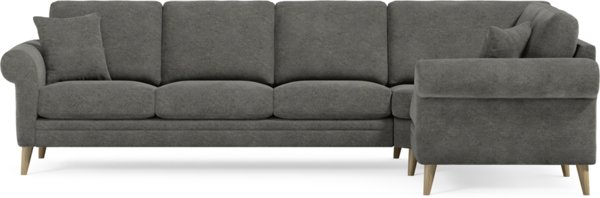 Eden - Hörnsoffa, 3+1-sits - Grå