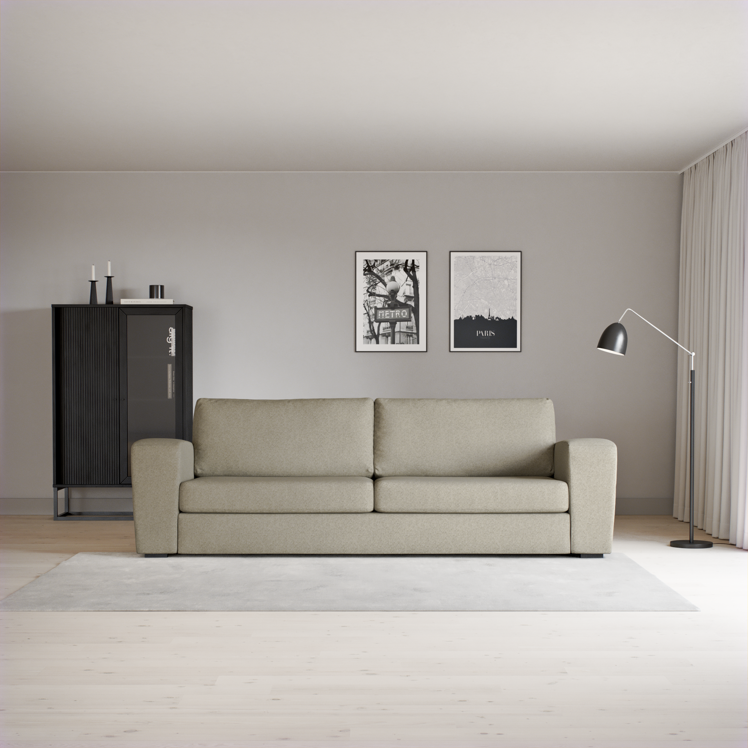 Friday - 3-sits soffa - inspiration