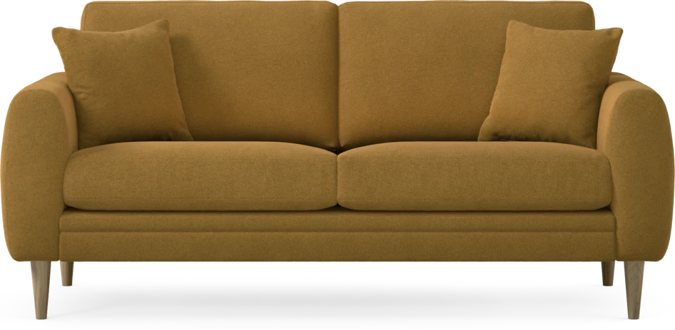 Eden - 2,5-sits soffa - Gul