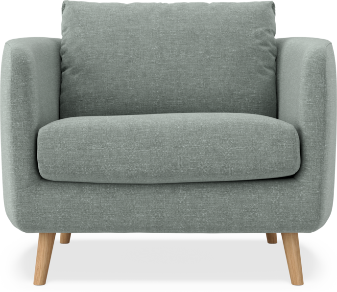 Madison Lux - Fåtölj, 70 cm - Grå