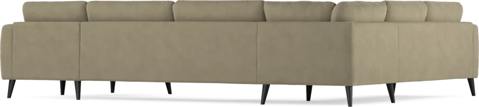 Bridge - Hörnsoffa, 2+3-sits med schäslong höger - Beige