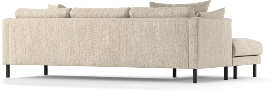 Harper - 4-sits med schäslong vänster - Beige