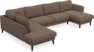 Bridge - 3-sits soffa med divan vänster och schäslong höger - Beige