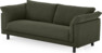 Cherrie - 3-sits soffa, hel dyna, fast klädsel - Grön