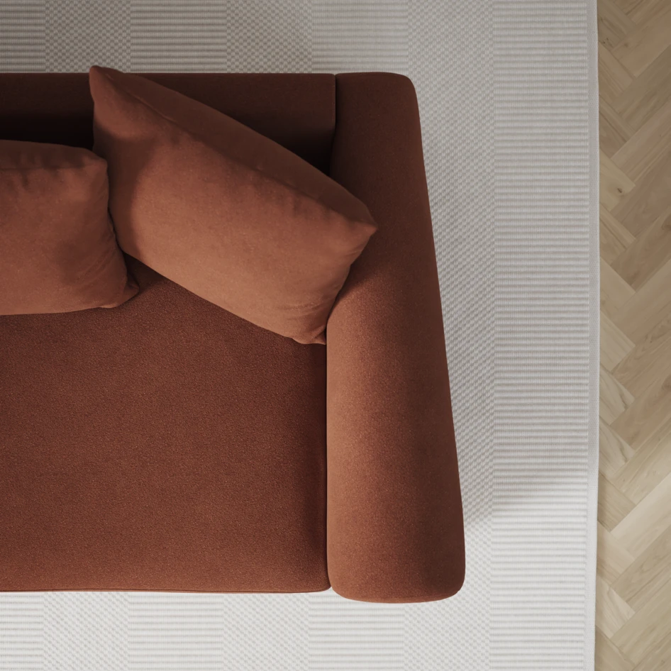 Town - 3-sits soffa - Orange