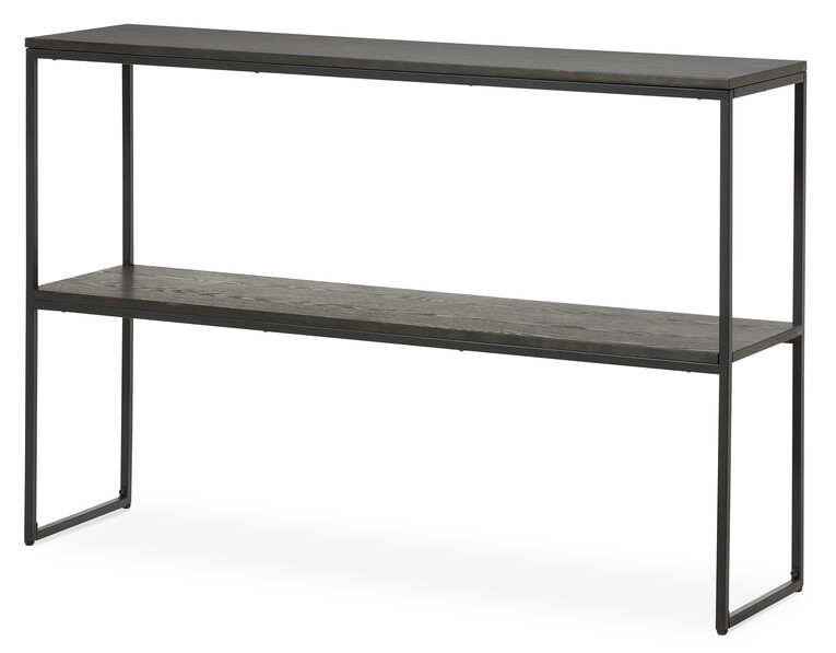 Derby - Avlastningsbord, B 120 cm - Svart