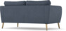 County - 2-sits soffa - Blå