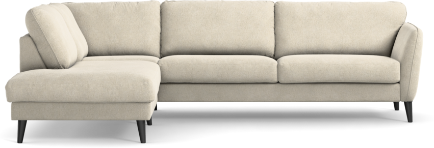 Bridge - 3-sits soffa med divan vänster - Beige
