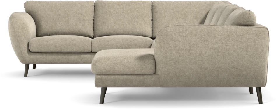 Madison Lux - Hörnsoffa med schäslong höger - Beige