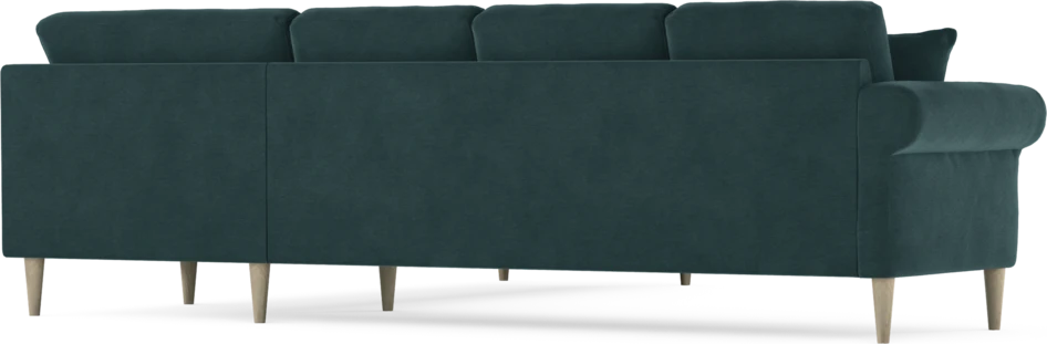 Eden - Hörnsoffa, 3+3-sits - Blå