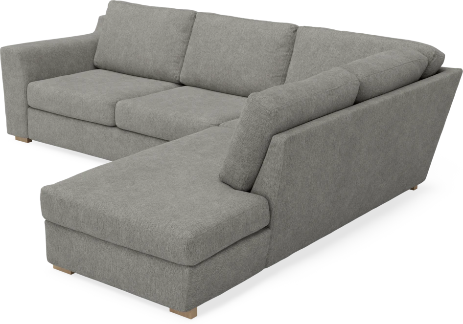 Friday - 2,5-sits soffa med divan höger - Grå