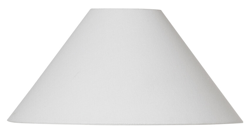 Eleonora - Lampskärm, H19 Ø40 cm - Vit