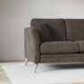 Eden - 3-sits soffa med schäslong - Gul