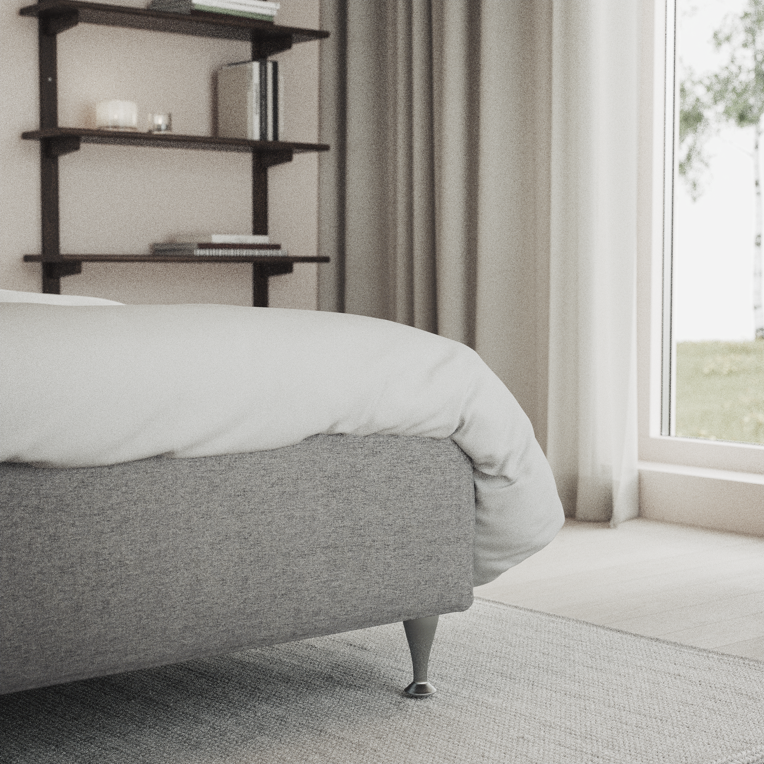 Delux Rundad - Sänggavel, 90-210 cm - inspiration