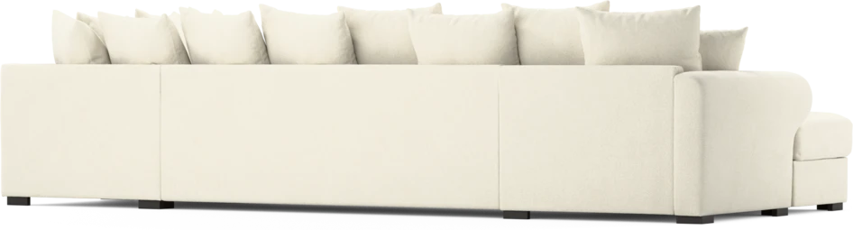 Town - 3-sits soffa med divan höger och schäslong vänster - Vit
