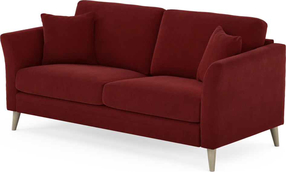 Eden - 2,5-sits soffa - Röd
