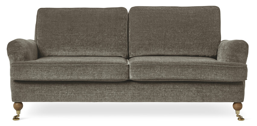 Kingston Delux - 3-sits soffa - Grå