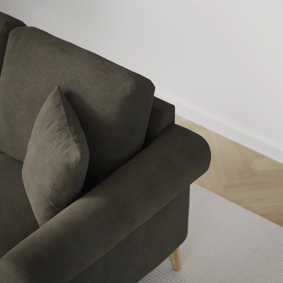 Eden - 3-sits soffa - Grå
