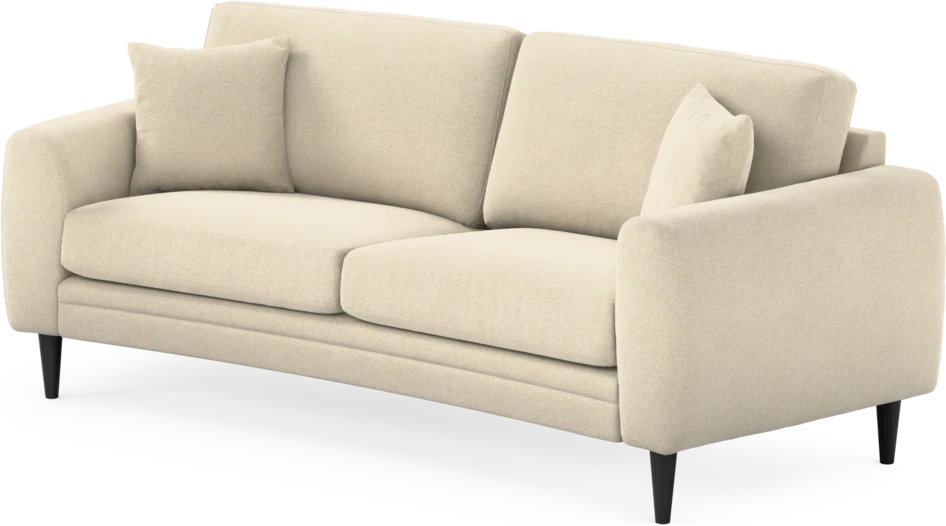 Eden - 2,5-sits soffa svängd - Beige