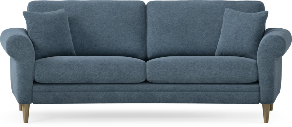 Eden - 2,5-sits soffa svängd - Blå