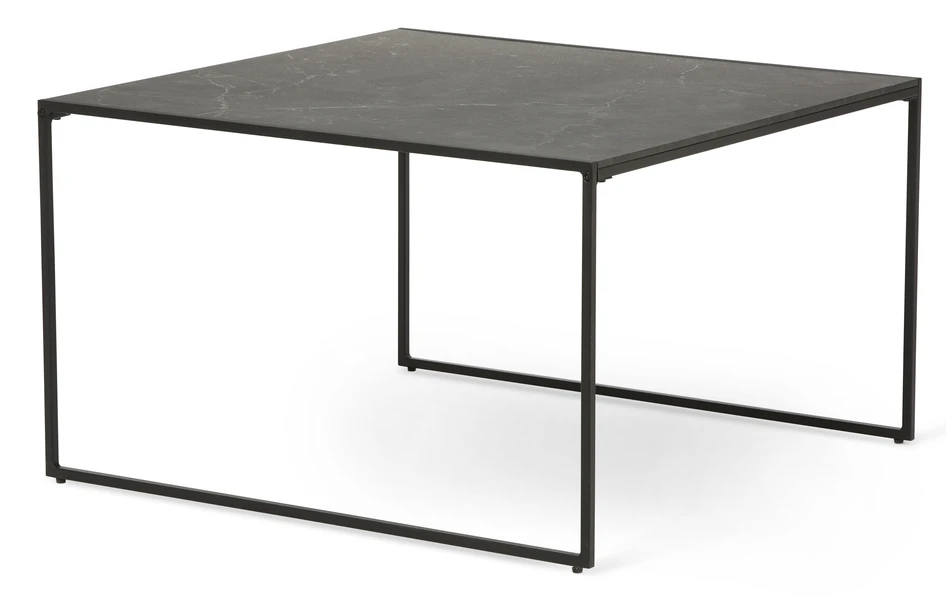 Agaton - Soffbord, L 80 cm - Svart