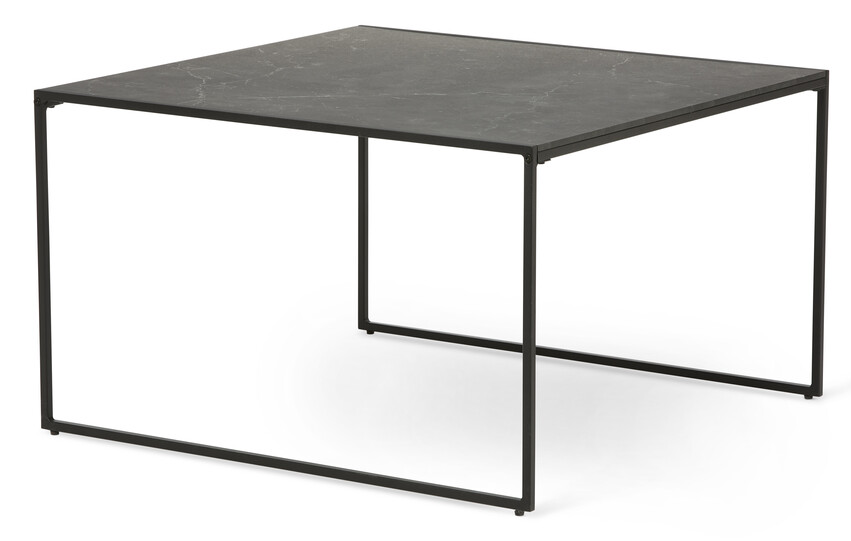Agaton - Soffbord, L 80 cm - Svart