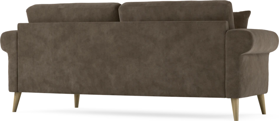 Eden - 2,5-sits soffa svängd - Brun