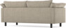Cherrie - 2,5-sits soffa, fast klädsel - Beige