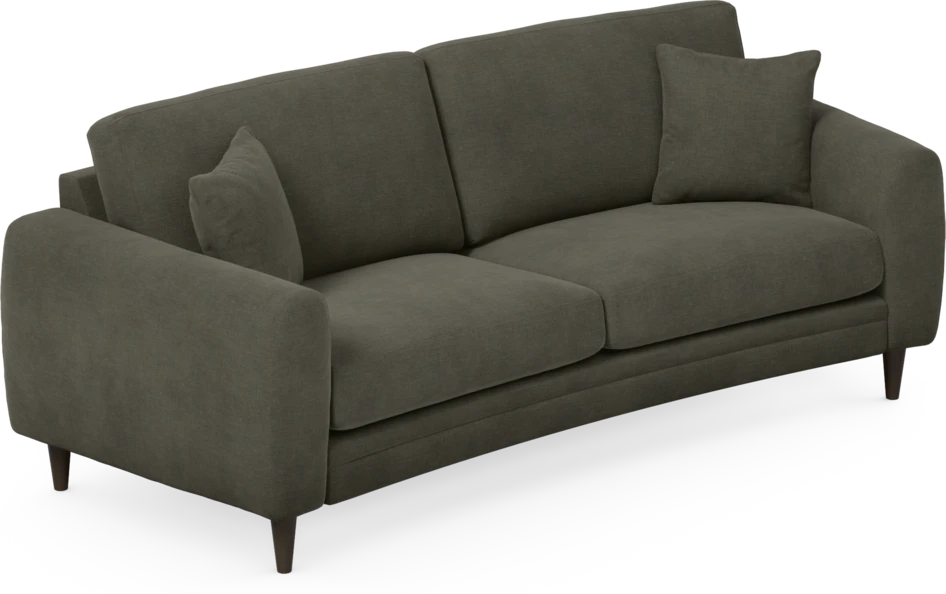 Eden - 2,5-sits soffa svängd - Grå