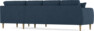 Eden - Hörnsoffa, 3+1-sits - Blå