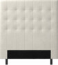 Delux Trensad - Sänggavel, 90-210 cm - Beige