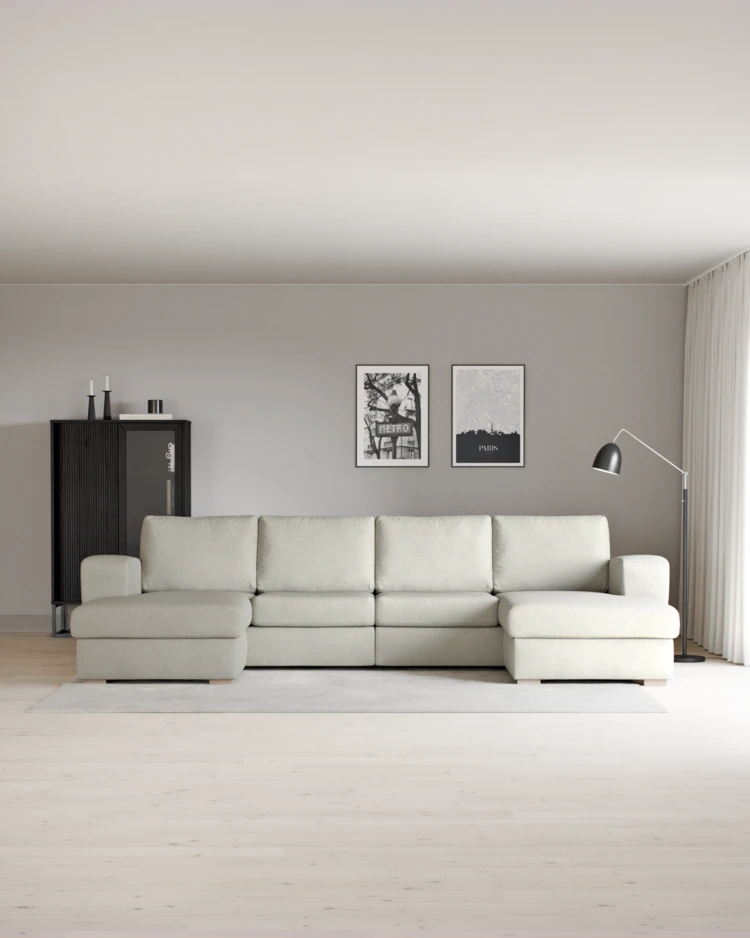 Friday - 2-sits soffa med två schäslonger - inspiration