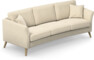 Eden - 3-sits svängd - Beige