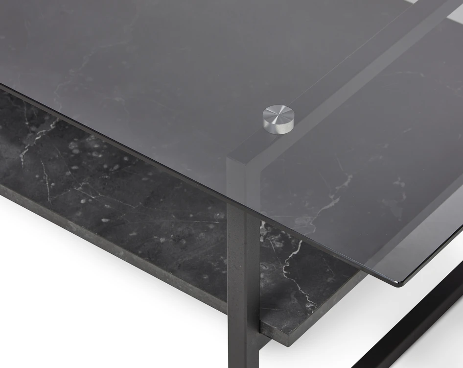 Nelson - Soffbord, L 110 cm - Svart