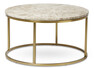 Amanda - Soffbord, Ø 85, H 47 cm - Beige