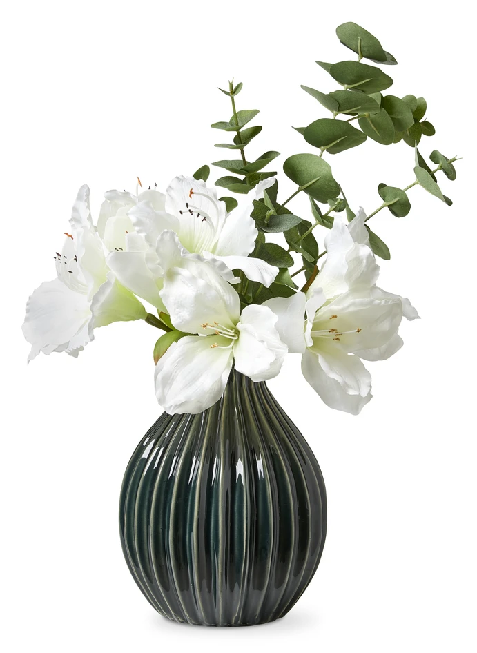 Amaryllis - Snittblomma, H 55 cm - Vit