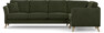 Eden - Hörnsoffa 3+1 - Grön