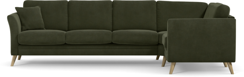 Eden - Hörnsoffa 3+1 - Grön